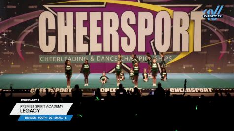 Premier Spirit Academy - Legacy [2025 L1 Youth - D2 - Small - E Day 2] 2025 CHEERSPORT National All Star Cheerleading Championship