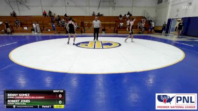 121 B Round 2 - Robert Jones, Poway Wrestling vs Benny Gomez, Daniel Cormier Wrestling Academy