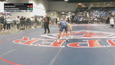 126 lbs Round Of 128 - Jacob Holley, MI vs Miklo Hernandez, MN