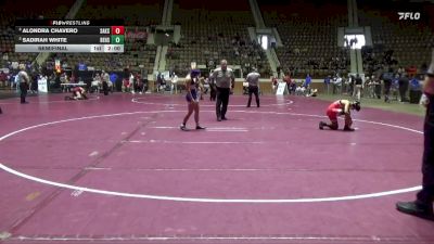1-5A 114 Semifinal - Alondra Chavero, Saks Sr vs Sadirah White, Beauregard HS