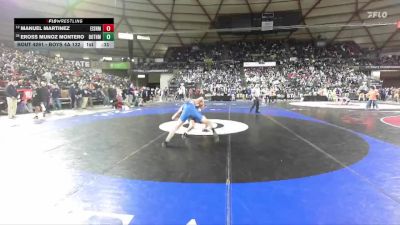 Boys 4A 132 lbs Cons. Round 1 - Eross Munoz Montero, Bothell vs Manuel Martinez, Eisenhower