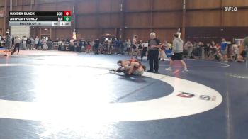 113 lbs Round Of 16 - Hayden Black, Scanlan vs Anthony Curlo, Blair Academy