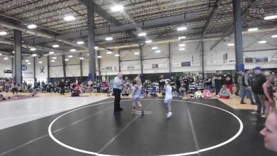 77 lbs Semifinal - Cash Davis, McKenzie River Mat Club vs Colton Bailey, Durham Elite