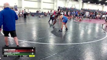 215 lbs Quarters & Wb (16 Team) - Gregory Lockett, Team Delaware vs Sean O`Keefe, Team Michigan Blue