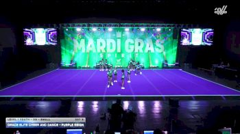 Grace Elite Cheer and Dance - Purple Reign [2026 L1 Youth - D2 - Small Day 2] 2026 Mardi Gras Grand Nationals