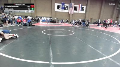 120 lbs Cons. Round 4 - Zoe Gabel, Pine Creek vs Jazmyn Martinez, Westmoore