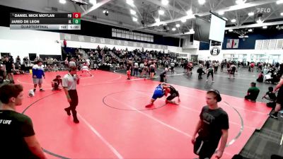 215 lbs Quarterfinal - Daniel Mick Moylan, Poway Wrestling vs Jared De Leon, Alta Loma