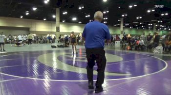 120 lbs Semis & 1st Wrestleback (8 Team) - Elissa Rice, Hernando Wrestling vs Angelina Vaquer, Orange City Titans