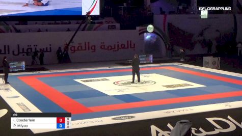 Isaac Doederlein vs Paulo Miyao Abu Dhabi World Professional Jiu-Jitsu Championship