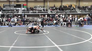157 lbs Final - Anthony Lombardi, Mt. Hope vs Carnell Davis, Ponaganset