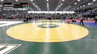 120 lbs Round Of 64 - Carson Owens, MO vs Bryce Brown, RI