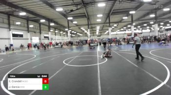 73 lbs Consi Of 4 - Emrik Crandell, Mogollon vs Javen Garcia, Desert Dogs WC