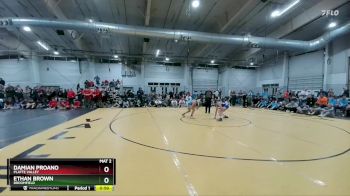 106 lbs Cons. Round 3 - Damian Proano, Platte Valley vs Ethan Brown, Broomfield