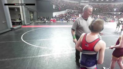 87 lbs Cons. Round 4 - Tucker Pagenkopf, Reedsburg Youth Wrestling Club vs Jase DeGrave, Luxemburg-Casco Wrestling Club