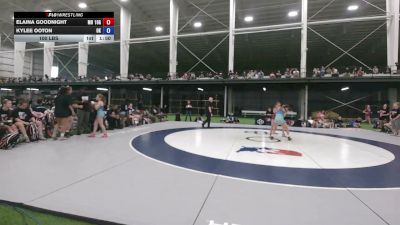 100 lbs Elaina Goodnight, Missouri vs Kylee Ooton, Oklahoma