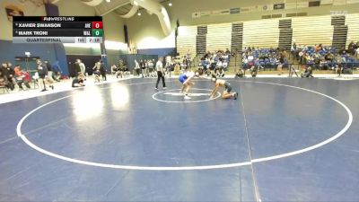 165 lbs Quarterfinal - Xavier Swanson, Averett vs Mark Troni, Washington & Lee