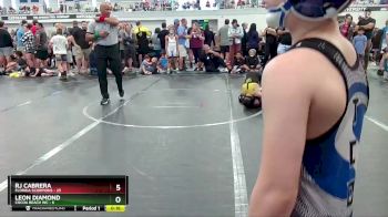 68 lbs Quarterfinals (8 Team) - RJ Cabrera, Florida Scorpions vs Leon Diamond, Cocoa Beach WC