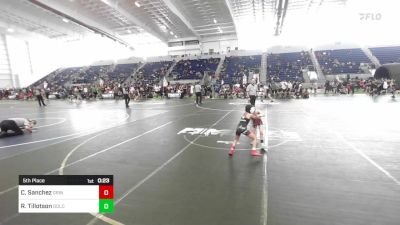 50 lbs 5th Place - Coco Sanchez, Grindhouse WC vs Riley Tillotson, Dolores Bears