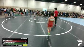 61-63 lbs Round 1 - Jocelyn Reinecke, Best Trained Wrestling vs Mason Horne, Texas Eagle Wrestling Academy