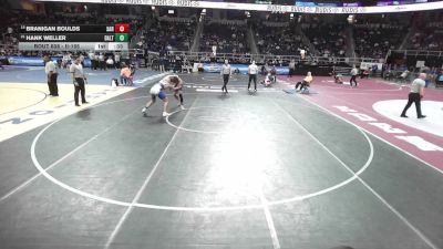 II-165 lbs Cons. Round 2 - Branigan Boulds, Saranac vs Hank Weller, Dalton School