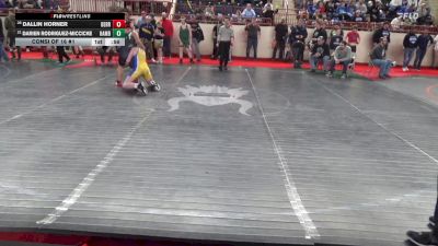 160_B lbs Consi Of 16 #1 - Dallin Horner, Derry vs Darien Rodriguez-Miccicke, Hamburg