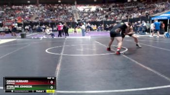 190 lbs Cons. Round 7 - Sterling Johnson, Riverton vs Orinn Hubbard, Redmond