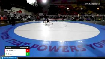 4A 106 lbs Cons. Round 2 - Russell Pyne, Century vs Fox Green, Emmett