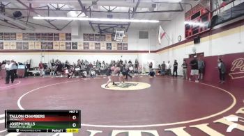 125 lbs Quarterfinal - Tallon Chambers, Fresno City vs Joseph Mills, Modesto College