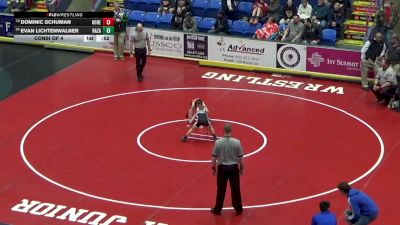82 lbs Consi Of 4 - Dominic Schuman, Honesdale vs Evan Lichtenwalner, Nazareth
