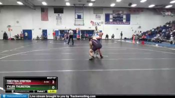 197 lbs Quarterfinal - Treyten Steffen, Cornell College vs Tyler Thurston, Dubuque