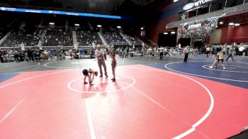 62 lbs Quarterfinal - Kamdyn Taylor, Eastside United WC vs Leyton Watson, Matpac Wrestling ND