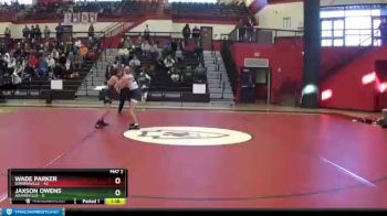 120 lbs Placement Matches (8 Team) - Wade Parker, Sonoraville vs Jaxson Owens, Adairsville