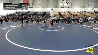 110 lbs Cons. Round 5 - Shakhin Shavkatov, Wolf Wrestling Club (Long Island) vs Lorenzo Calle, Long Beach Gladiators Wrestling