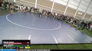 63 lbs Quarterfinal - Edgar Garcia, Colorado Outlaws Youth Wrestling vs Kruz Aguayo, Team Champs WC