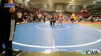 37 lbs Quarterfinal - Jackson Tackett, Morris Wrestling Association vs Rowdy Tyler, Berryhill Wrestling Club