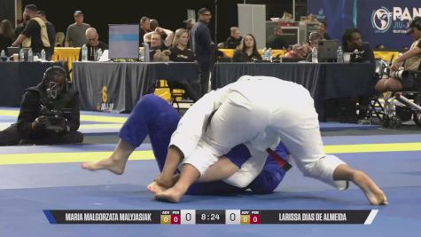 Larissa Dias De Almeida vs Maria Malgorzata Malyjasiak 2025 Pan Jiu Jitsu IBJJF Championship