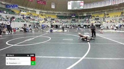 58 lbs Rr Rnd 2 - Atreyu Pittman, Spartan Wrestling Academy vs Wyatt Goodson, North DeSoto Wrestling Academy