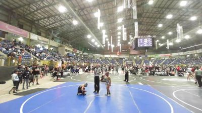 70 lbs 5th Place - Tucker Hoffschneider, Bear Cave WC vs Jayman Duran, Valley Bad Boys