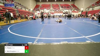 106 lbs Semifinal - Noah Majka, Prodigy Elite vs Ethan Worthington, South Central Punisher Wrestling Club