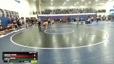 107 lbs Quarterfinal - Gracie Ward, Pocatello vs Layla Smith, Hanford