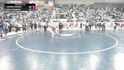 190 lbs Quarters - Laurissa Monroy, Ascend Wrestling Academy vs Aubrey Newberry, Team Elevate Wrestling