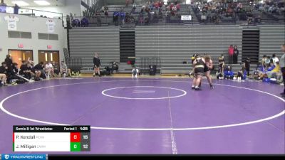 285 lbs Semis & 1st Wrestleback (8 Team) - Peyton Kendall, Penn vs Jack Milligan, Carmel