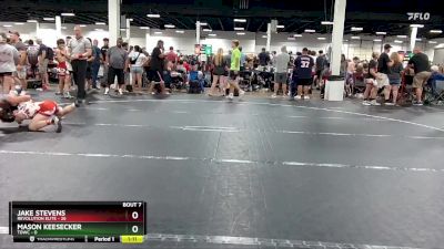 92 lbs Round 3 (6 Team) - Jake Stevens, Revolution Elite vs Mason Keesecker, TDWC