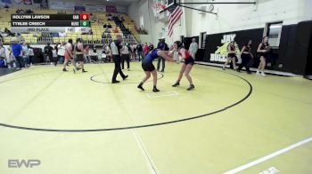 117 lbs 3rd Place - Hollynn Lawson, Fairland JH vs Tynlee Creech, Miami Wardogs