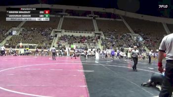 5A 215 lbs Semifinal - Kristen Brazzley, Brewbaker Tech vs Jakourian Gibson, Leflore Magnet High School