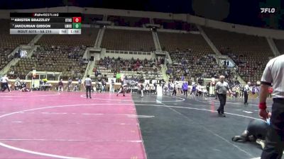 5A 215 lbs Semifinal - Kristen Brazzley, Brewbaker Tech vs Jakourian Gibson, Leflore Magnet High School
