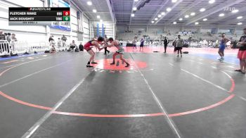 195 lbs Rr Rnd 3 - Fletcher Rinke, MetroWest United Black vs Jack Doughty, TNWC Blue