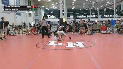 88 lbs Rr Rnd 1 - Lucas Thompson, Triumph - EL vs Griffin Nester, Kraken - EL