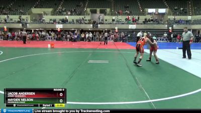 115 lbs Round 5 - Jacob Andersen, Amery Warrior`s vs Hayden Nelson, Moorhead Magic