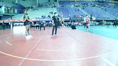 180 lbs Round 1 (16 Team) - Maggie Smith, Colorado Mesa University vs Janiya Brogan, West Liberty